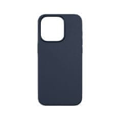 EPICO Mag+ Usnjeni ovitek za iPhone 16 Pro - modri