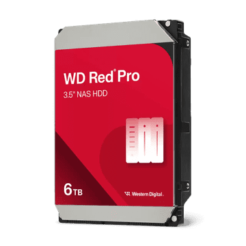 WD 6TB Red Pro 3,5" SATA 6Gb/s 7200rpm 256MB HDD disk