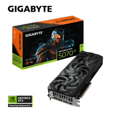 Gigabyte Grafična kartica GeForce RTX 5070 Ti WINDFORCE OC SFF 16G, 16GB GDDR7, PCI-E 5.0