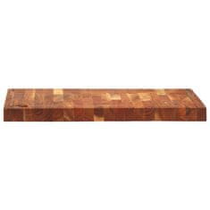 Vidaxl Deska za rezanje 42x30x4 cm trden akacijev les