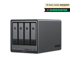 Ugreen NASync DXP4800 Plus za 4+2 diska, Intel 8505, 8GB DDR5, 1x2.5GbE in 1x 10GbE mreža