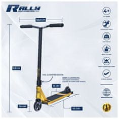 Freestyle skuter NKD Rally V4 zlat, H-017-GO
