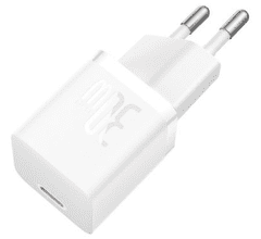 BASEUS Mini GaN5 hišni polnilec, 30W, bel (CCGN070502)