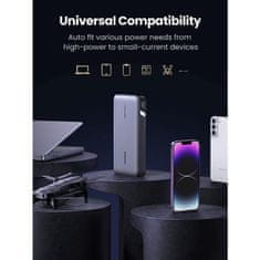 Ugreen 145W 25000mAh Prenosna baterija za prenosni računalnik s tremi vrati