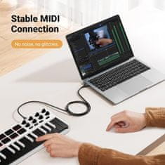 Ugreen Tiskalniški kabel USB 2.0 - USB A v USB B združljiv s HP, Canon, Epson, Lexmark, Dell, Brothe