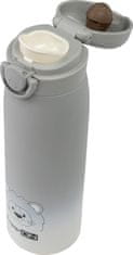 Freeon termo steklenička, 480 ml, lev, siva (380715)