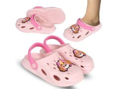 Paw Patrol Paw Patrol Skye Dekliške PENASTE JAPONKE za bazen, DEBEL PODPLAT EVA, lahke 28 EU