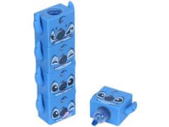 Disney DISNEY Stitch KOMPLET označevalniki 4 KOSI, mini modri markerji povezani skupaj 4v1 