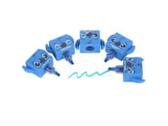 Disney DISNEY Stitch KOMPLET označevalniki 4 KOSI, mini modri markerji povezani skupaj 4v1 