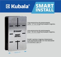 Kubala SMART INSTALLATIONSANORDNING FÖR GIPSPROFIL - KB 0675
