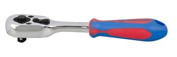 shumee 1/4" TRYCKKNAPPS-SPÄRRNYCKEL 140 MM, 45 TÄNDER GUMMIHANDTAG - KY2766-55G