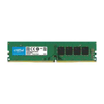 Crucial 8GB DDR4-3200 UDIMM PC4-25600 CL22, 1.2V