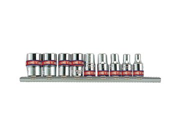 shumee SET MED 9 IC-HOLDER 1/4 6-POINT 5-32MM - KY2509SR