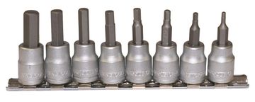 shumee SET MED OTROLIGA 6-PUNKTS SKRUVMEJSELHYLSA MED 3/8" GREPP - L-68830207