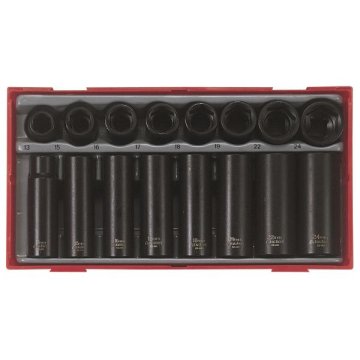 shumee HYLSOR MED FYRKANTIGT SKAFT 1/2''TT9116N, 23 DELAR - L-68800200