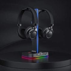 Havit Gamenote RGB LED stojalo za slušalke TH650