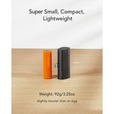 VEGER Prenosna baterija PlugON-C 5000 mAh, črna