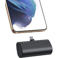 VEGER Prenosna baterija PlugON-C 5000 mAh, črna