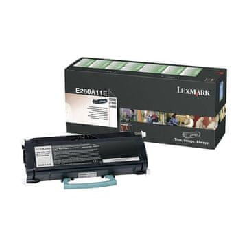 Lexmark Return E260A11E črn, originalen toner