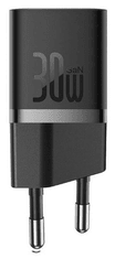 BASEUS GaN5 mini hišni polnilec, 30W, črn (CCGN070401)