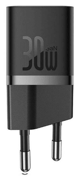 BASEUS GaN5 mini hišni polnilec, 30W, črn (CCGN070401)