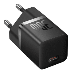 BASEUS GaN5 mini hišni polnilec, 30W, črn (CCGN070401)