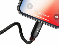 BASEUS polnilni kabel, 1,2m, USB, 3v1 Lightning/ USB-C/Mikro, 3.5A, tri barve (CAMLT-BSY01)
