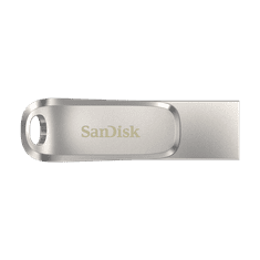 SanDisk Ultra Dual Drive Luxe USB Type-C 512GB 400MB/s USB 3.2 Gen 1, srebrn