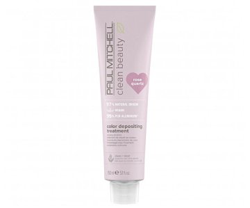 Paul Mitchell Tonirna maska za lase Clean Beauty Rose Quartz (tretma za barvanje) 150 ml