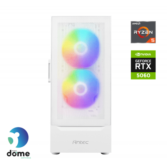Anni Gamer Optimal namizni računalnik, R5 3600, SSD1TB, 16GB, RTX5060, DOS (ATPII-G8-1051)