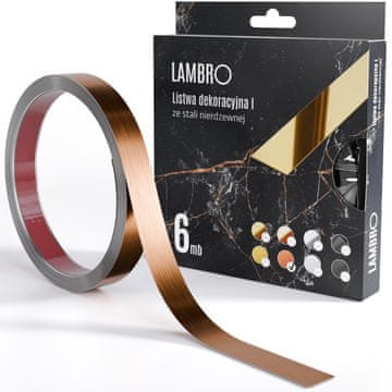 shumee SAMOLEPILJNI DEKORATIVNI TRAK BAKRENO MAT 10