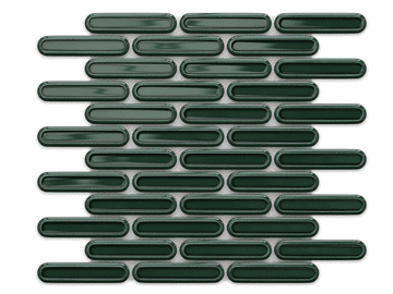 shumee KERAMIČNI MOZAIK SAVOIARDI EMERALD GREEN mozaik 30,0 x 30,5 cm