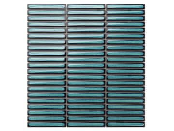 shumee KERAMIČNI MOZAIK MINI PIANO ATLANTIC MODRI SIJAJ mozaik 29,0 x 28,2 cm