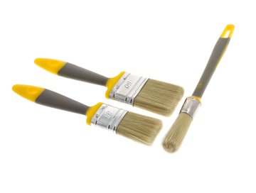 shumee Komplet čopičev za slikanje iz lateksa, 3 kosi, Hardy 18 mm, 35 mm, 50 mm