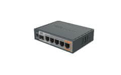 Mikrotik RouterBoard hEX S RB760iGS L4 256MB PoE 5x GbE port 1x GbE SFP