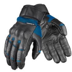 shumee MOTORISTIČNE ROKAVICE WOLF LEATHER TW60 GUSTO MODRE XL