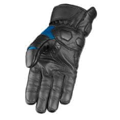 shumee MOTORISTIČNE ROKAVICE WOLF LEATHER TW60 GUSTO MODRE XL
