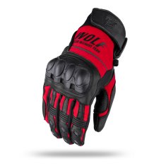 shumee MOŠKE MOTO ROKAVICE WOLF PRO-X RDEČE M