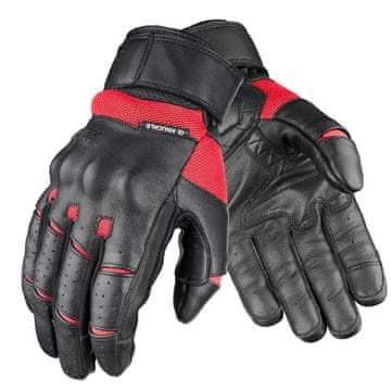 shumee MOTORISTIČNE ROKAVICE IZ WOLF USNJE TW60 GUSTO RDEČE M