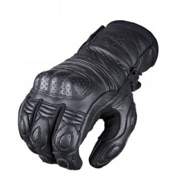 shumee MOTORISTIČNE ROKAVICE IZ WOLF USNJE ULTOR ČRNE L