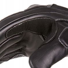 shumee WOLF KRATKE MOTOCIKLERSKE ROKAVICE NARCO USNJENE ČRNE S