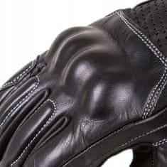 shumee WOLF KRATKE MOTOCIKLERSKE ROKAVICE NARCO USNJENE ČRNE S