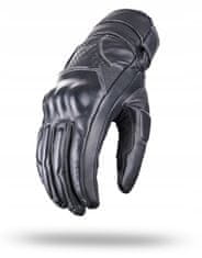 shumee WOLF KRATKE MOTOCIKLERSKE ROKAVICE NARCO USNJENE ČRNE S