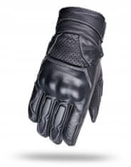shumee WOLF KRATKE MOTOCIKLERSKE ROKAVICE NARCO USNJENE ČRNE S