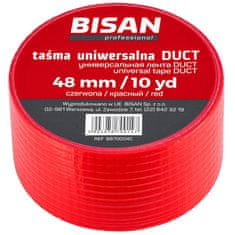 Rdeč izolacijski trak, širine 48 mm, dolžine 10 jardov