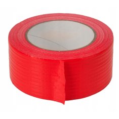 Rdeč izolacijski trak, širine 48 mm, dolžine 10 jardov