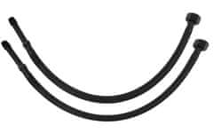 shumee Črna najlonska pletena cev M10x3/8"", dolžina 60 cm