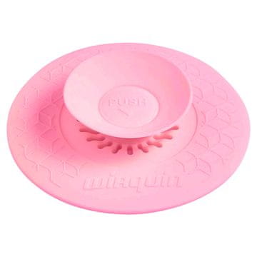 shumee Univerzalni silikonski zamašek za kuhinjsko korito, roza