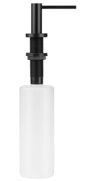 shumee Črn dozirnik tekočega mila za montažo na pult