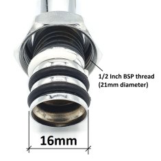 Tycner Izliv za 1/2" pipo tip F, dolžina 240 mm
